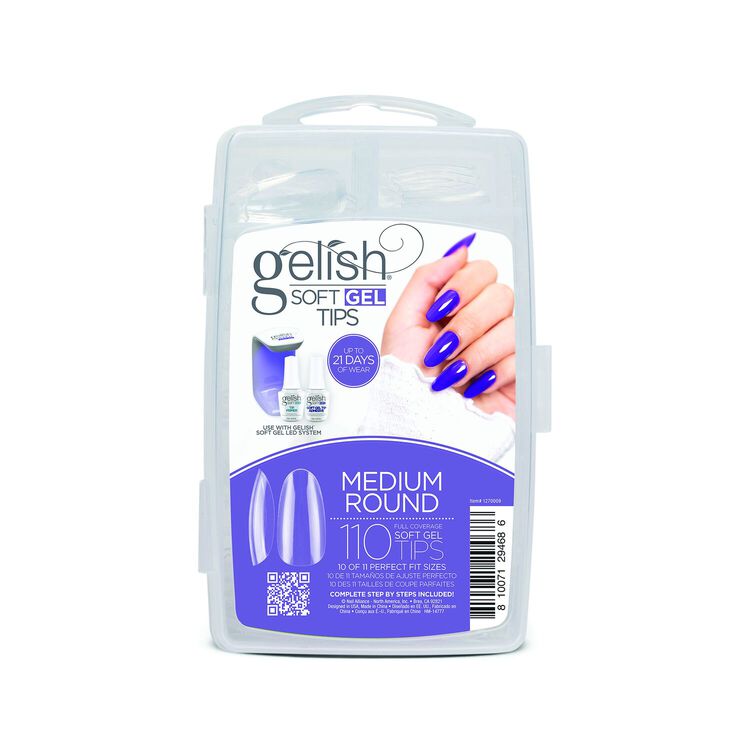 Soft Gel 110 ct. Medium Round Nail Tips