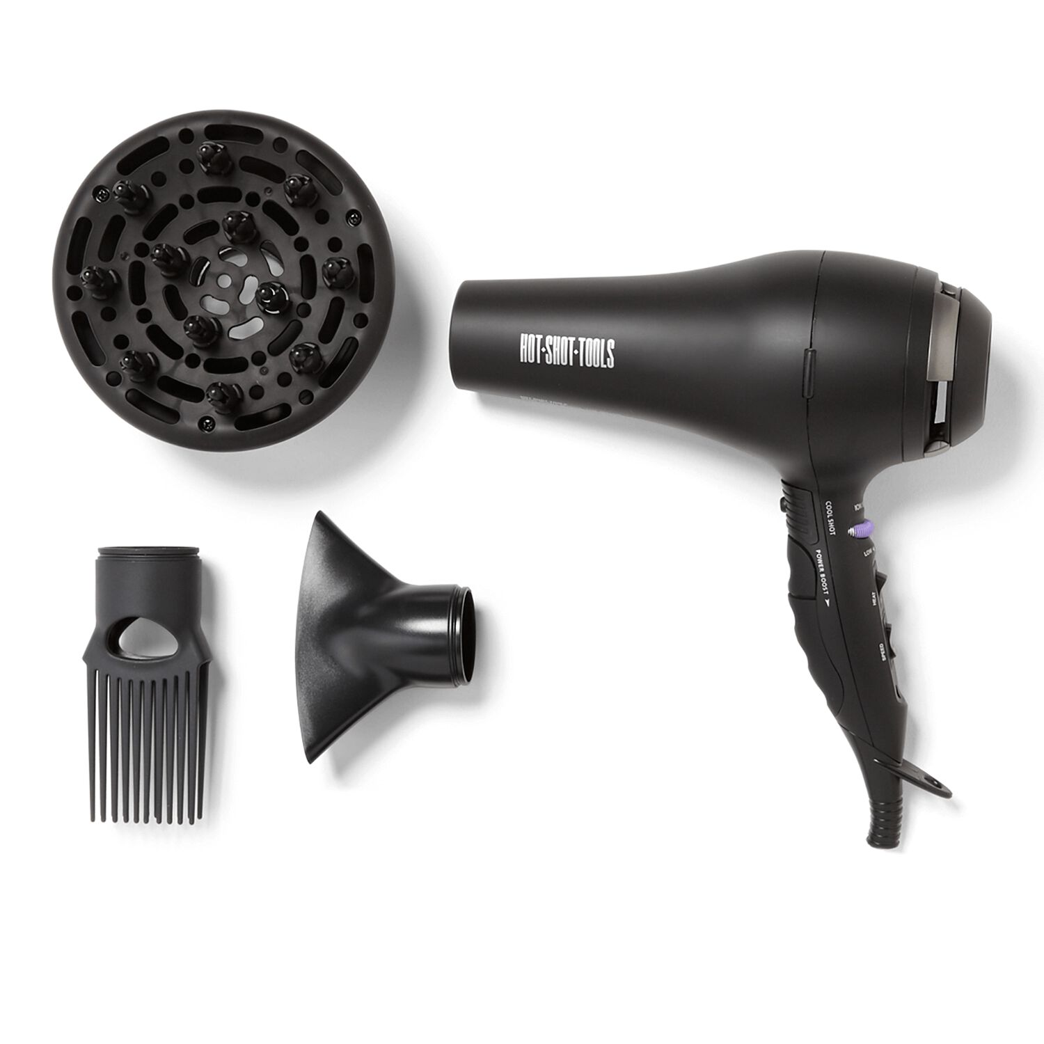 Hot Shot Tools Turbo Boost Tourmaline Hair Dryer