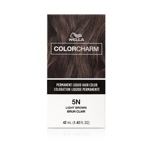 Light Brown Color Charm Liquid Permanent Hair Color