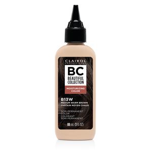 B13W Medium Warm Brown Semi Permanent Moisturizing Hair Color