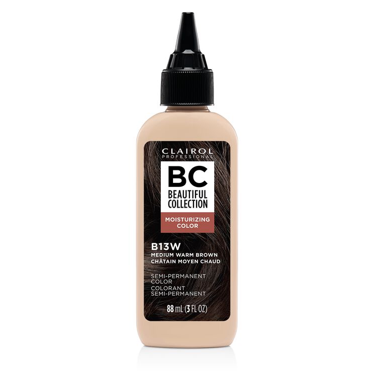 B13W Medium Warm Brown Semi Permanent Moisturizing Hair Color