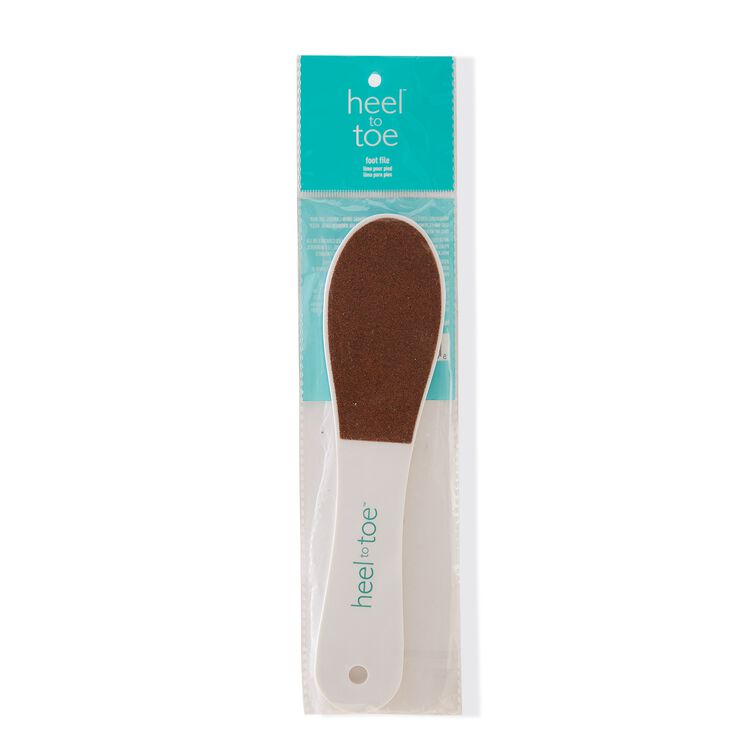 Heel To Toe >> White Sanitizable Foot File Heel To Toe >> White Sanitizable Foot File
