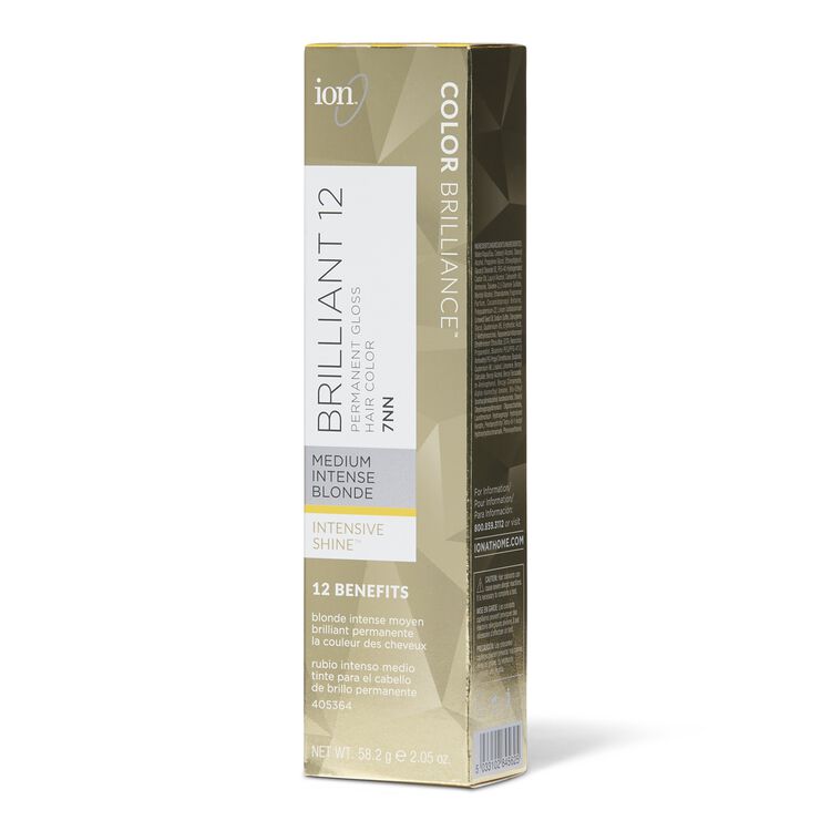 7NN Medium Intense Blonde Brilliant 12 Permanent Gloss Hair Color