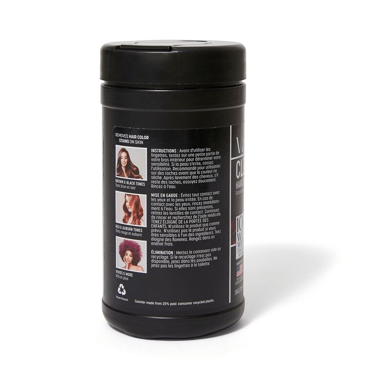 Clean Up Hair Color Remover Wipes 100ct