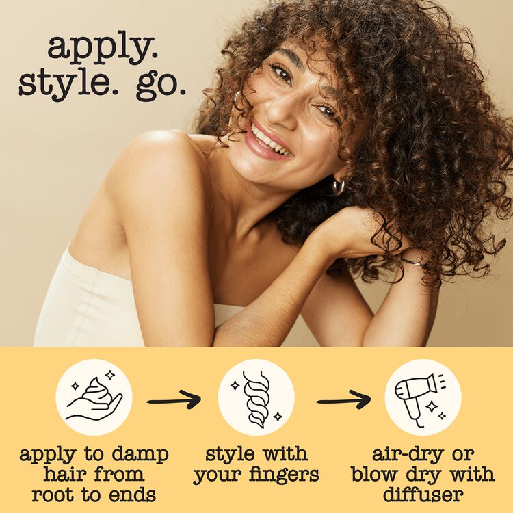 Honey + Almond Bond-Repairing Curl Cream