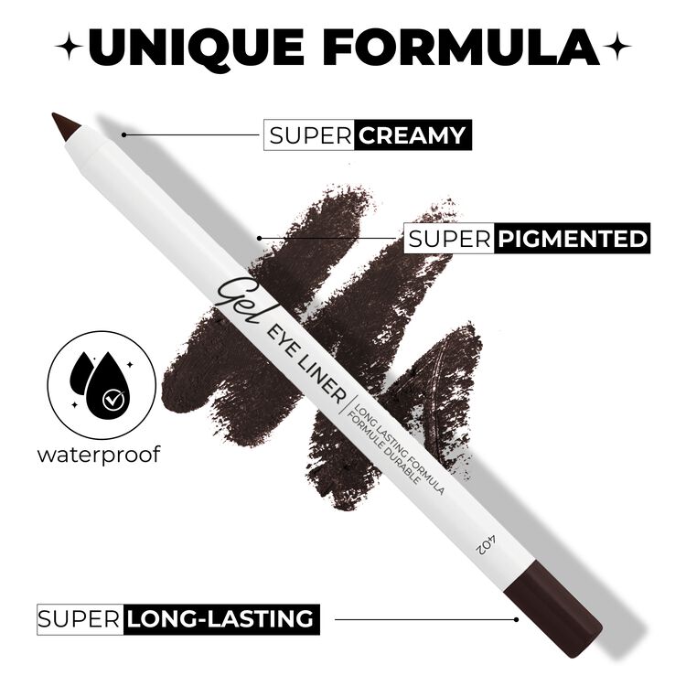 Long Lasting Gel Eye Liner Brown