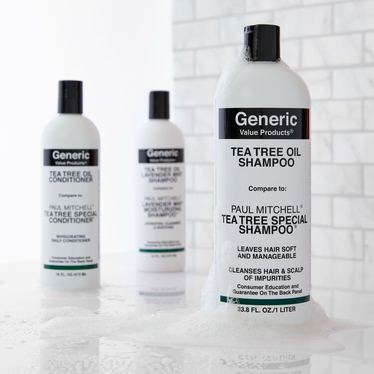 Tea Tree Oil Shampoo Compare to Paul Mitchell Tea Tree Special Shampoo 33.8 oz