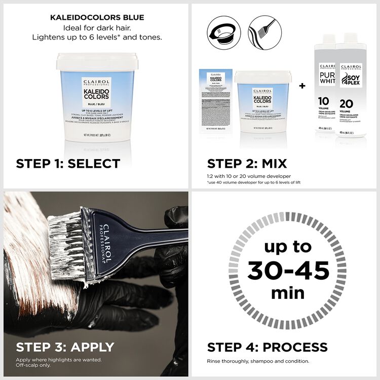 Blue Powder Lightener Packette