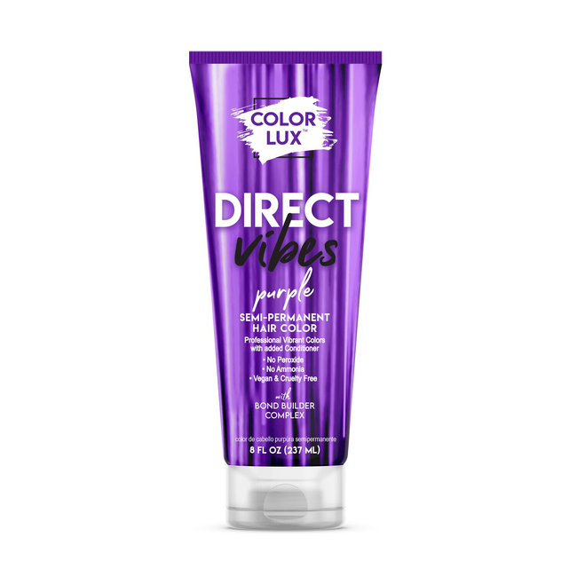 Color Lux Purple Direct Vibes Semi Permanent Hair Color Semi