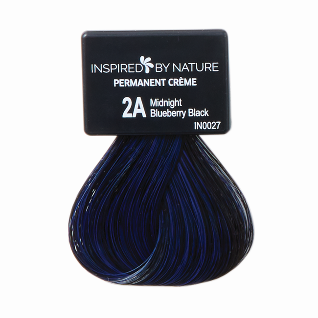 Inspired By Nature Ammonia-Free Permanent Hair Color Midnight Blueberry  Black 2A | Permanent Hair Color | Sally Beauty