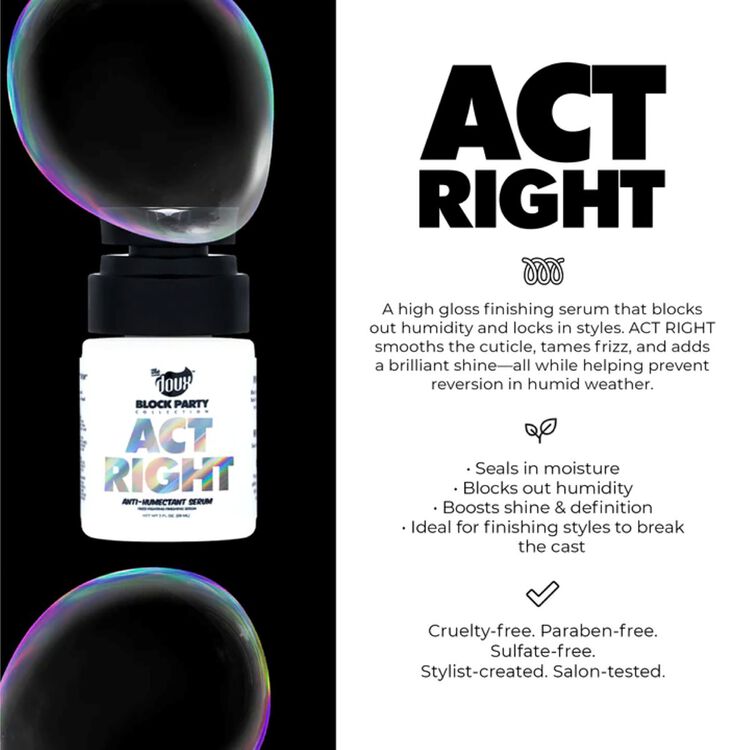 Block Party Act Right Anti Humectant Serum