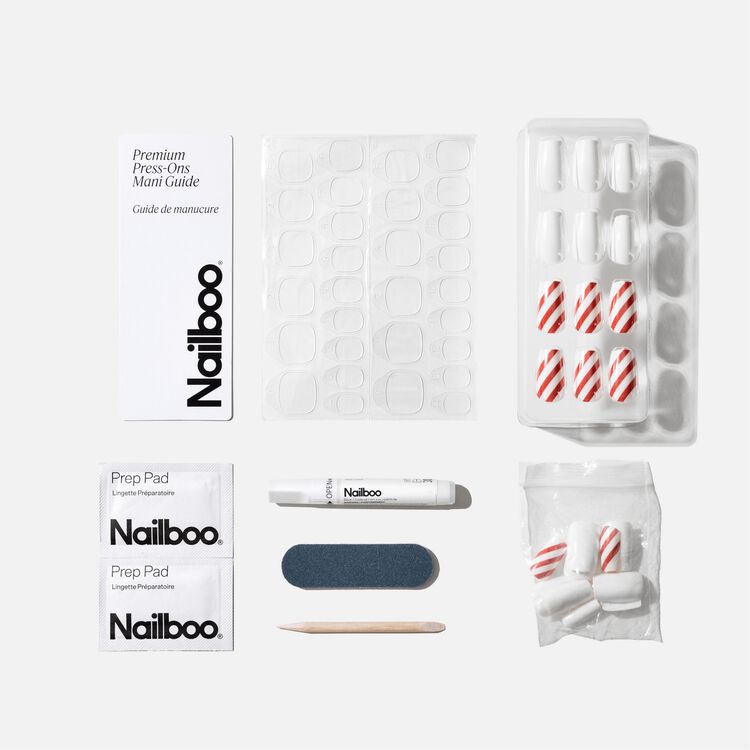 Sugar Swirl Premium Press On Nails