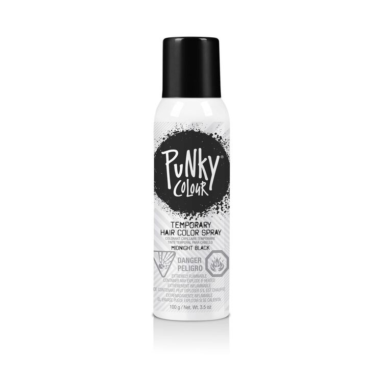 Midnight Black Temporary Highlight Color Spray By Streaks N
