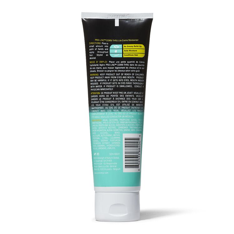 Pro Line Mens Comb Thru Lite Creme Moisturizer Textured Hair