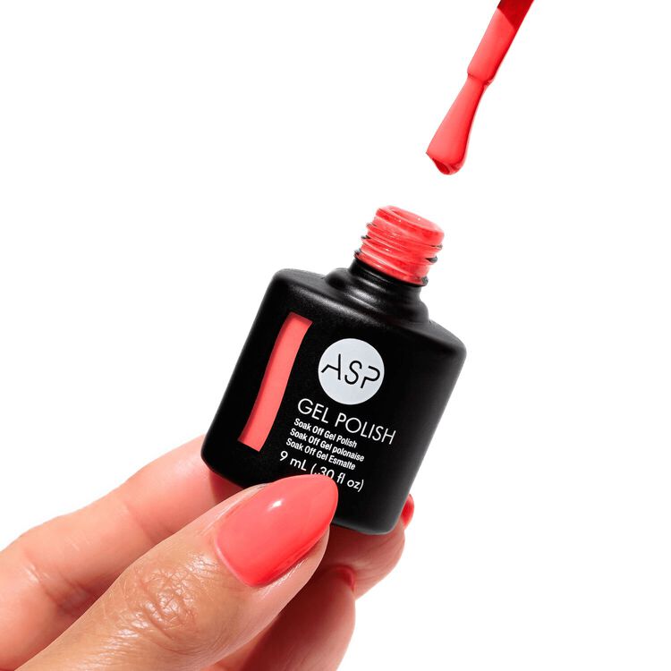 Blazing Orange Gel Polish