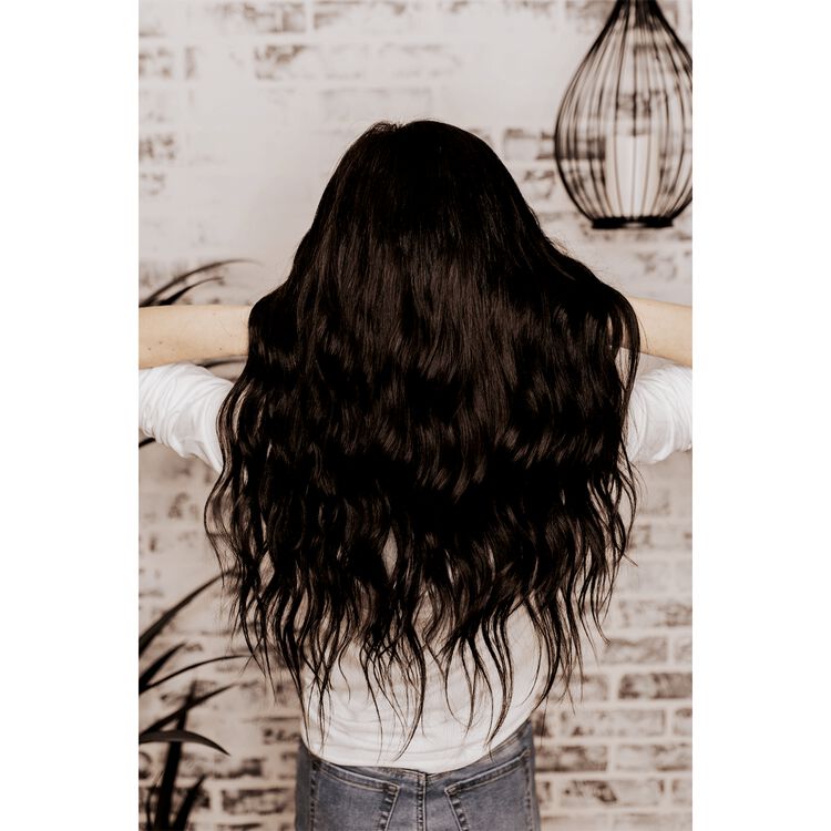 18" Ultra-Seamless Clip-in Hair Extensions Espresso