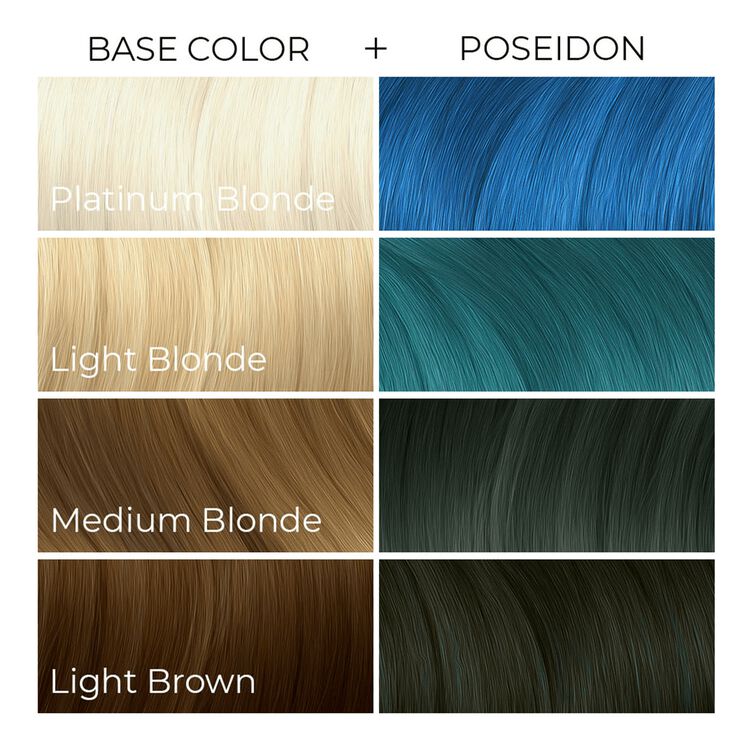 Poseidon Semi Permanent Hair Color 4 oz.