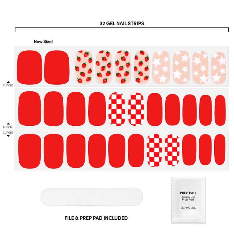 Gloss Cuter at the Cape Gel Nail Polish Strips