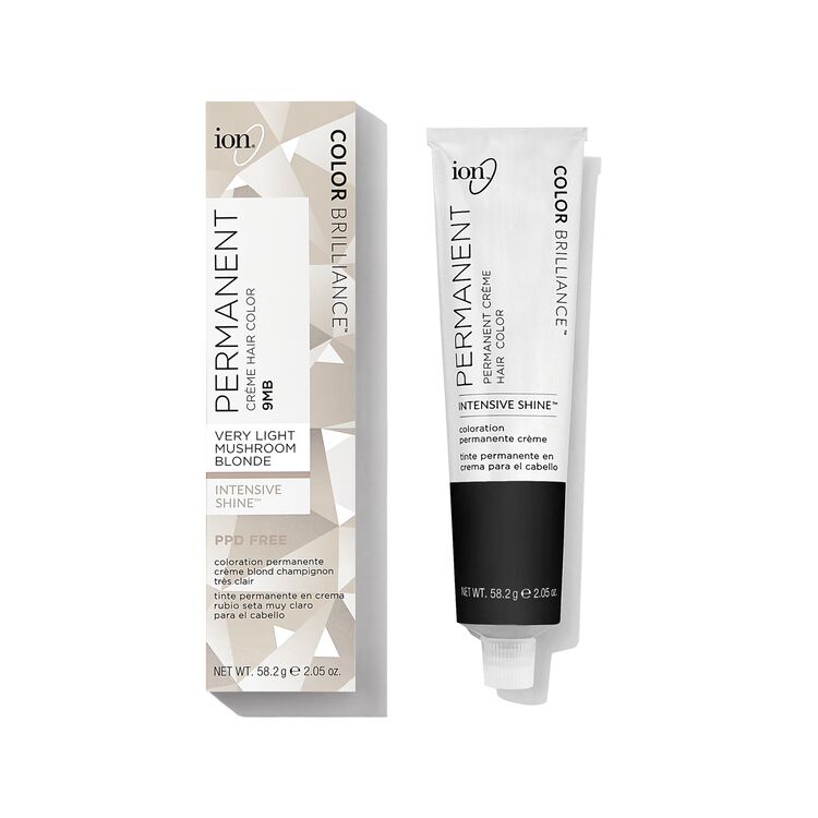 ion 9MB Very Light Mushroom Blonde Permanent Creme Hair Color by Color