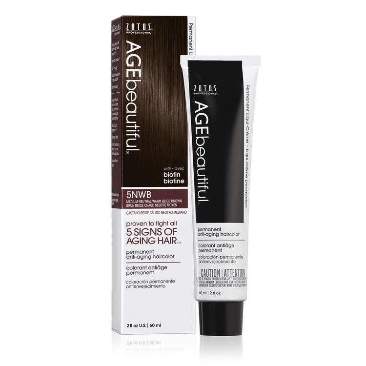 5NWB Medium Neutral Warm Beige Brown Permanent Liqui-Creme Hair Color