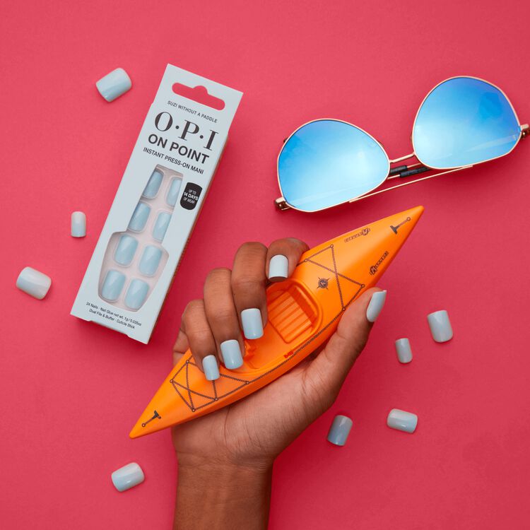 Suzi Without a Paddle Press-On Nails