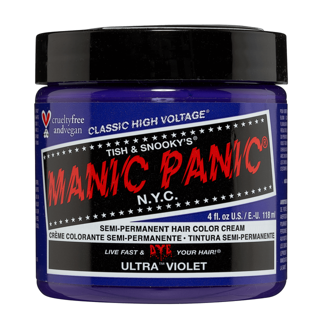 Ultra Violet - Manic Panic Semi-Permanent Hair Color ...