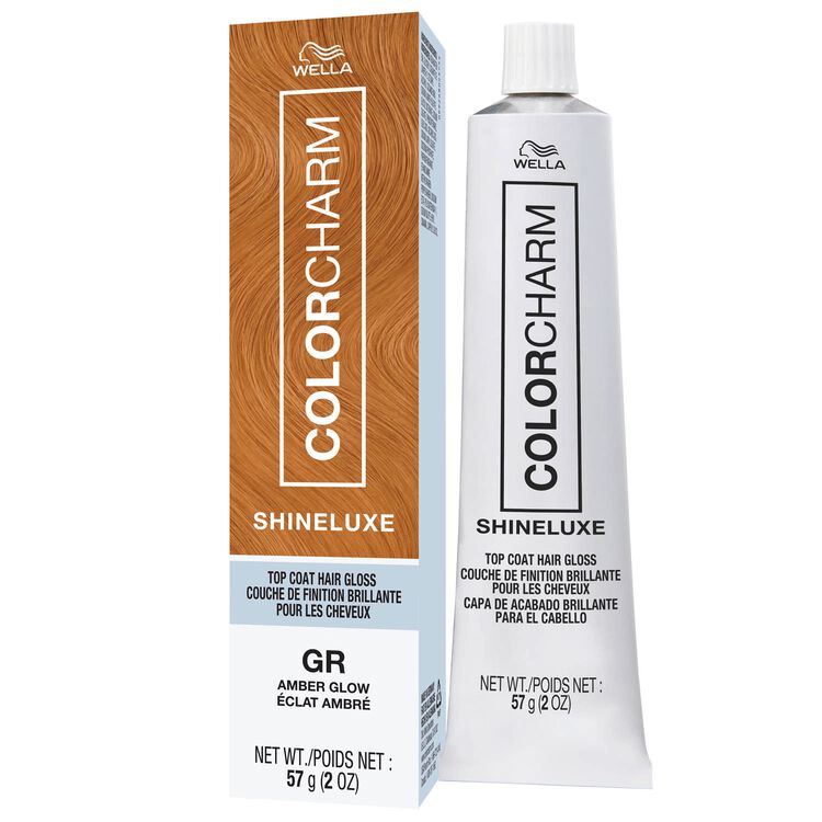 ShineLuxe Top Coat Hair Gloss GR Amber Glow