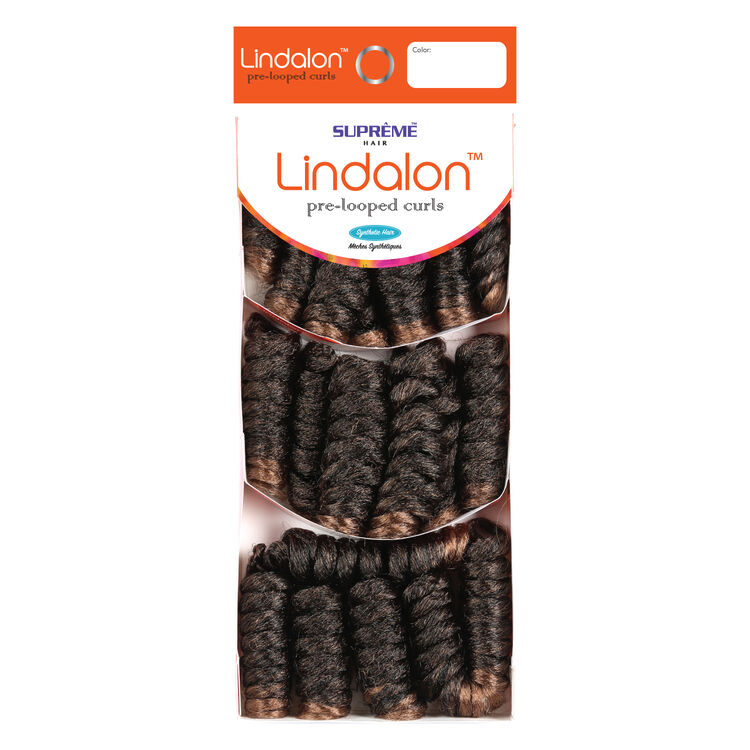 Crochet Perm Rod Curl 20 Inch Ombre Black/Strawberry Blonde
