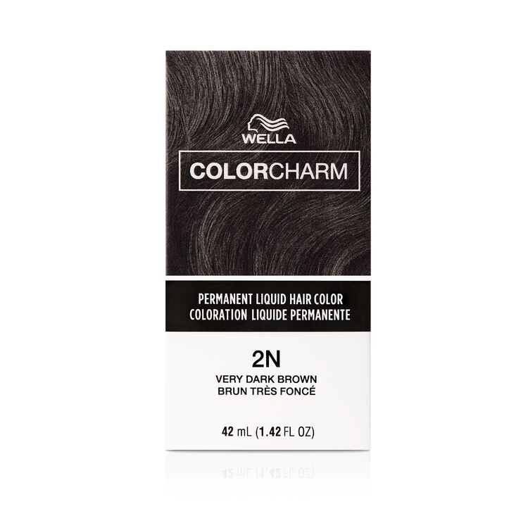 2N Very Dark Brown Permanent Liquid Hair Color