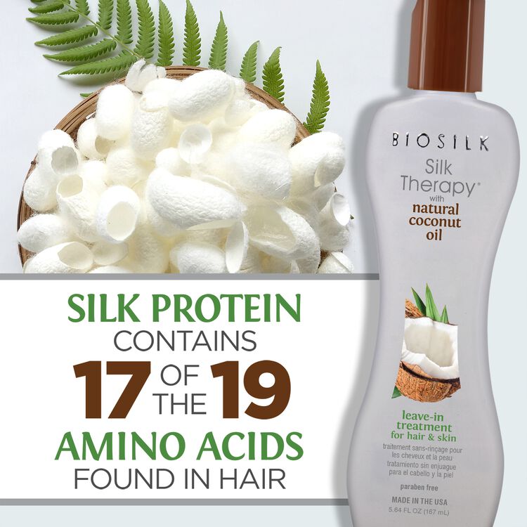 Silk Therapy Coconut Leave-in Treatment for Hair & Skin