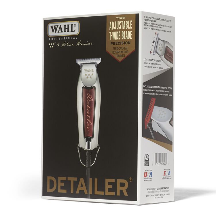 5 Star Detailer T Blade Trimmer By Wahl Hair Clippers