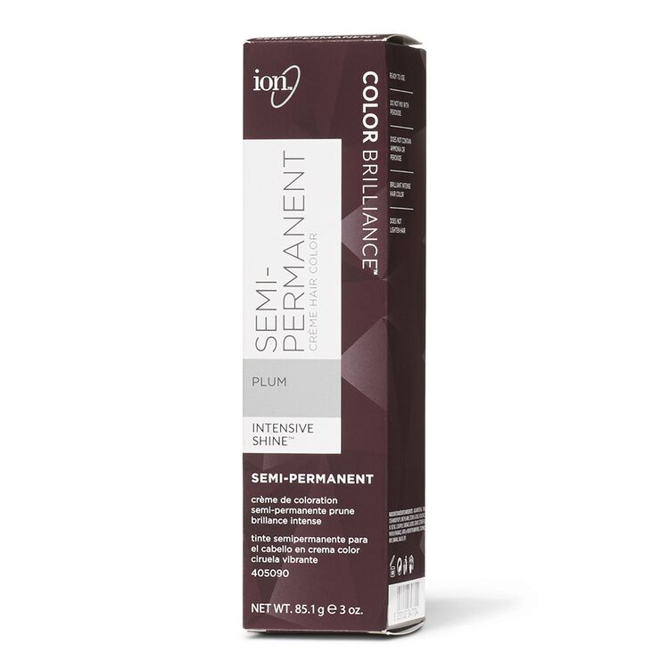 Plum Color Brilliance Semi Permanent Hair Color By Ion Demi
