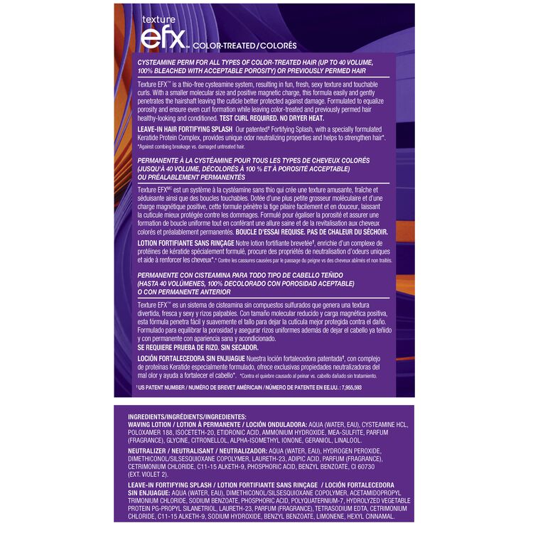 Texture EFX Color-Treated Perm