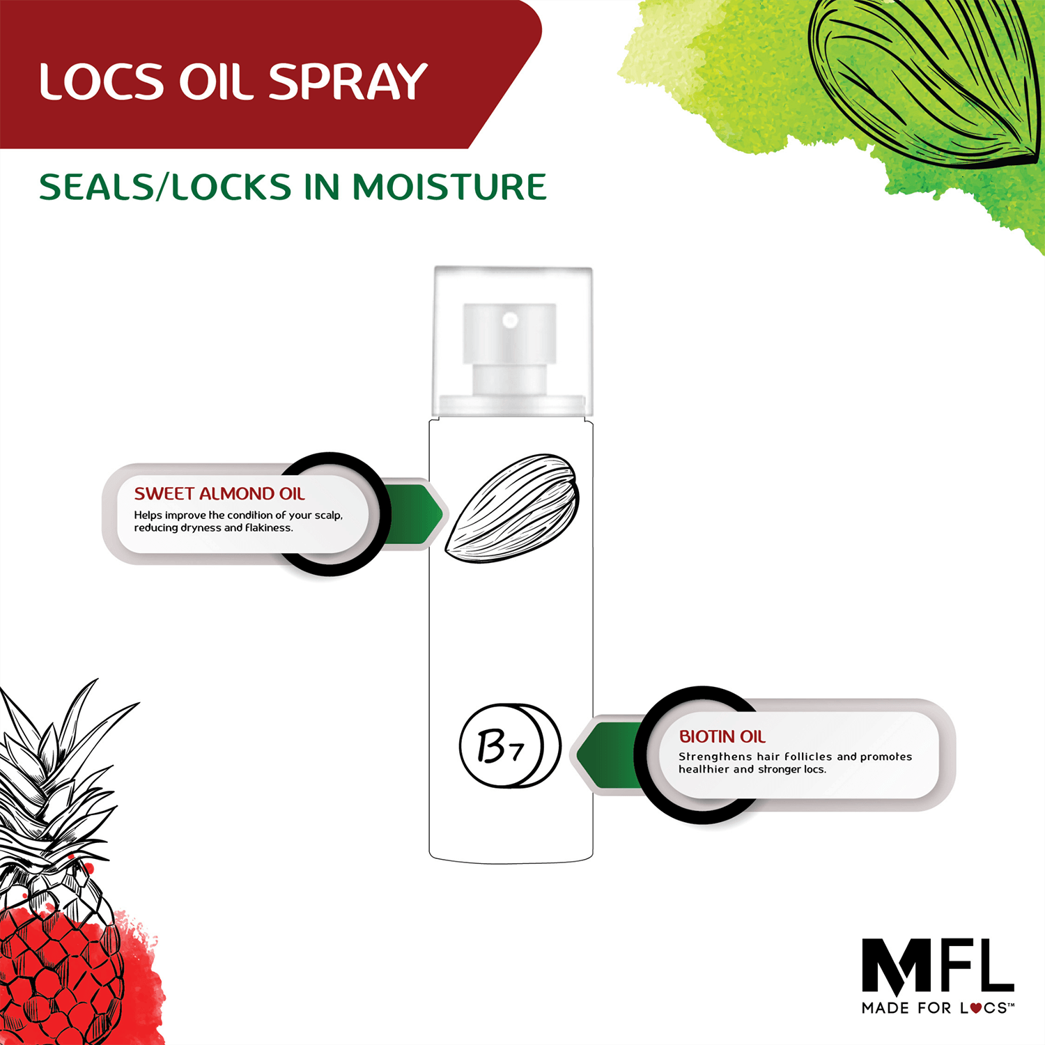 Made for Locs Oil Spray - Thumbnail 3
