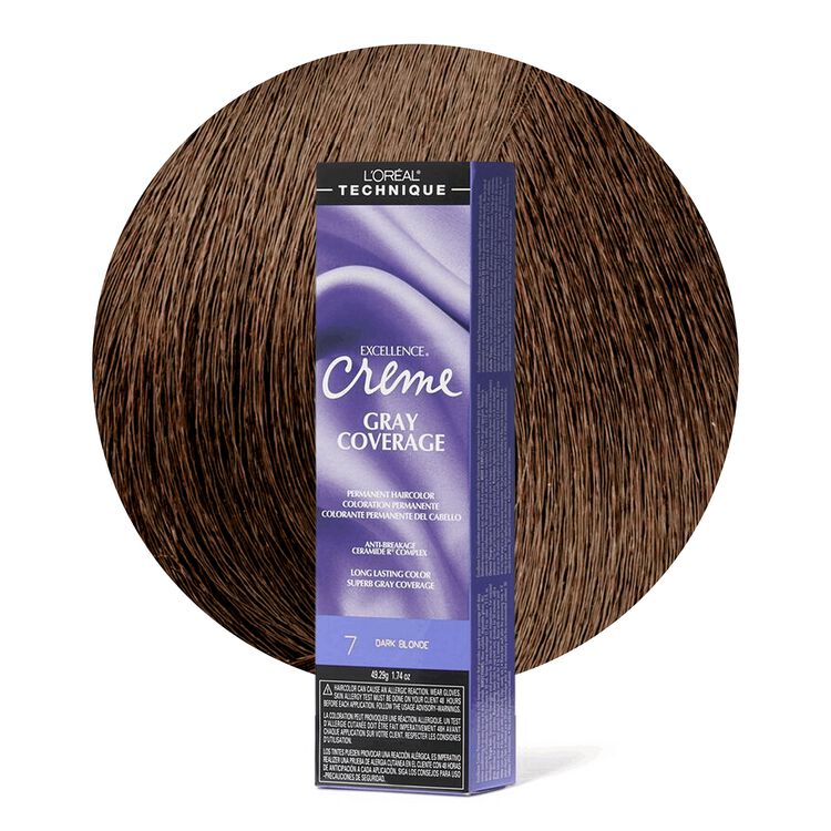 7 Dark Blonde Permanent Creme Hair Color