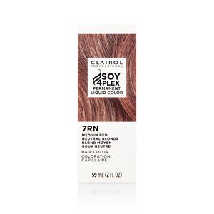 7RN Medium Red Neutral Blonde Permanent Liquid Hair Color