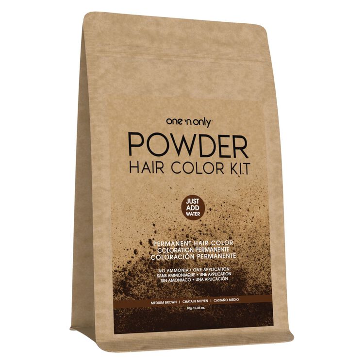 One n' Only Powder Permanent Hair Color Kit Medium Brown Sally Beauty