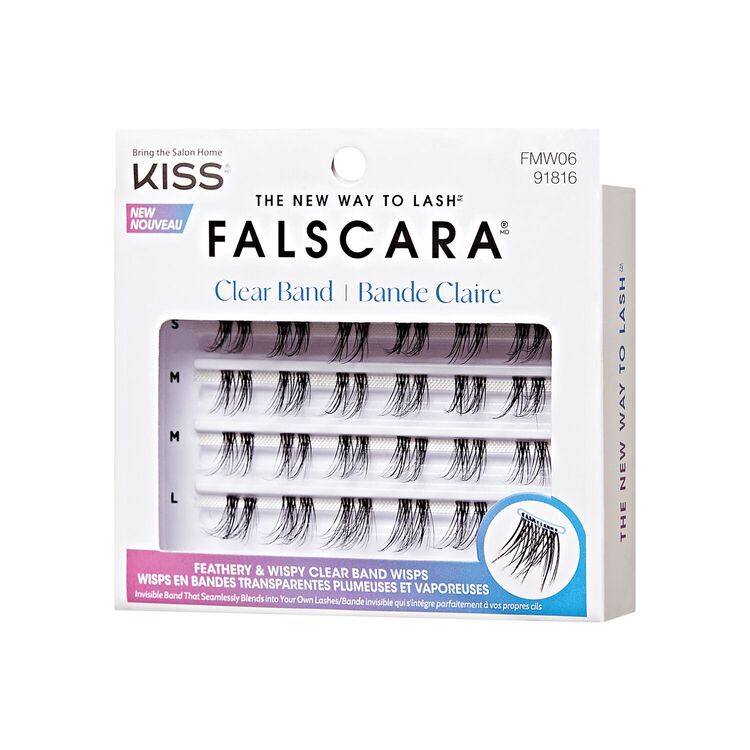 Falscara Clear Band Fake Eyelash Extension Wisps Multipack