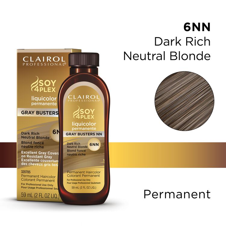 6NN Dark Rich Neutral Blonde LiquiColor Permanent Hair Color