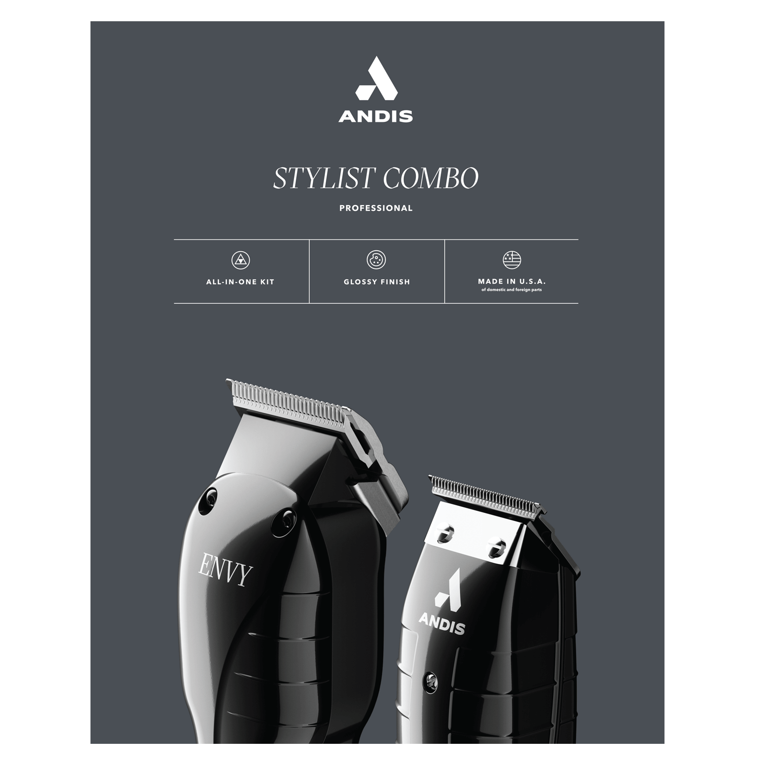 andis clipper and trimmer combo kit