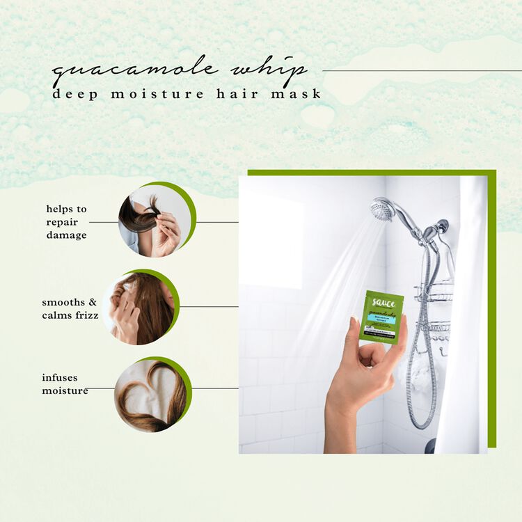 Guacamole Whip Deep Moisture Hair Mask Packette