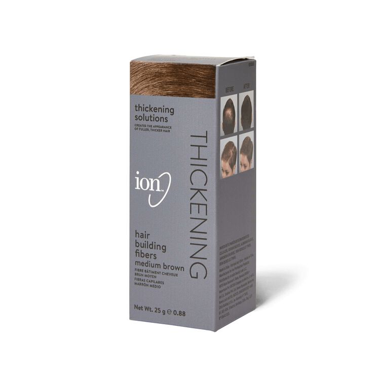 Medium Brown Hair Building Fibers