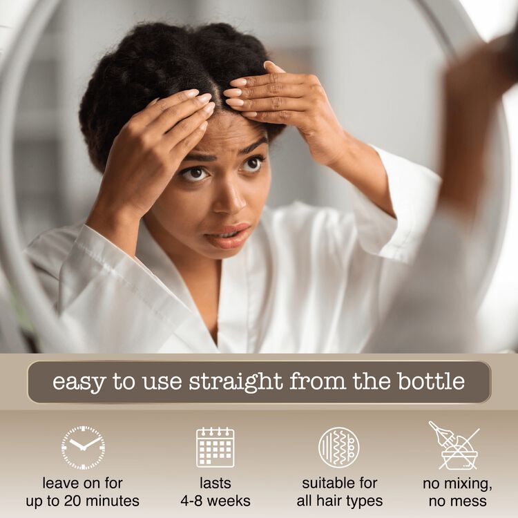 Black Glossy Color & Gloss & Repair Semi Permanent Hair Gloss