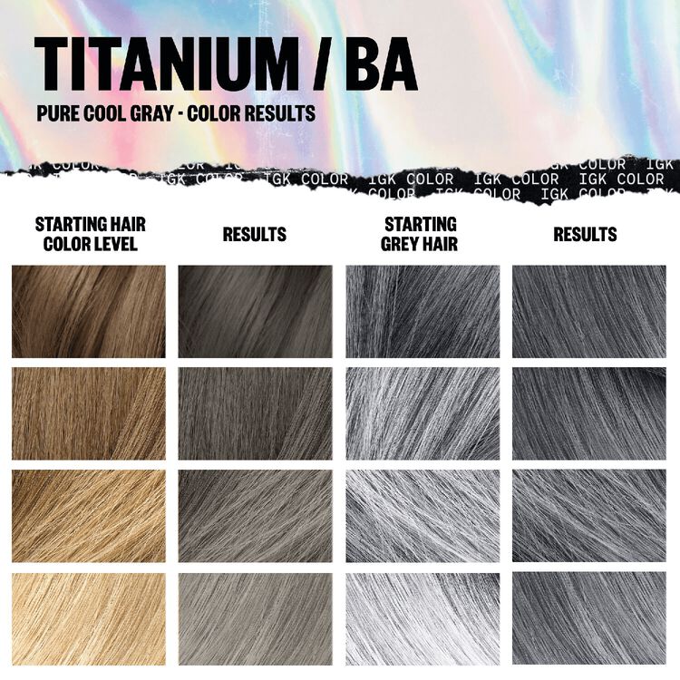 Titanium Permanent Color Kit