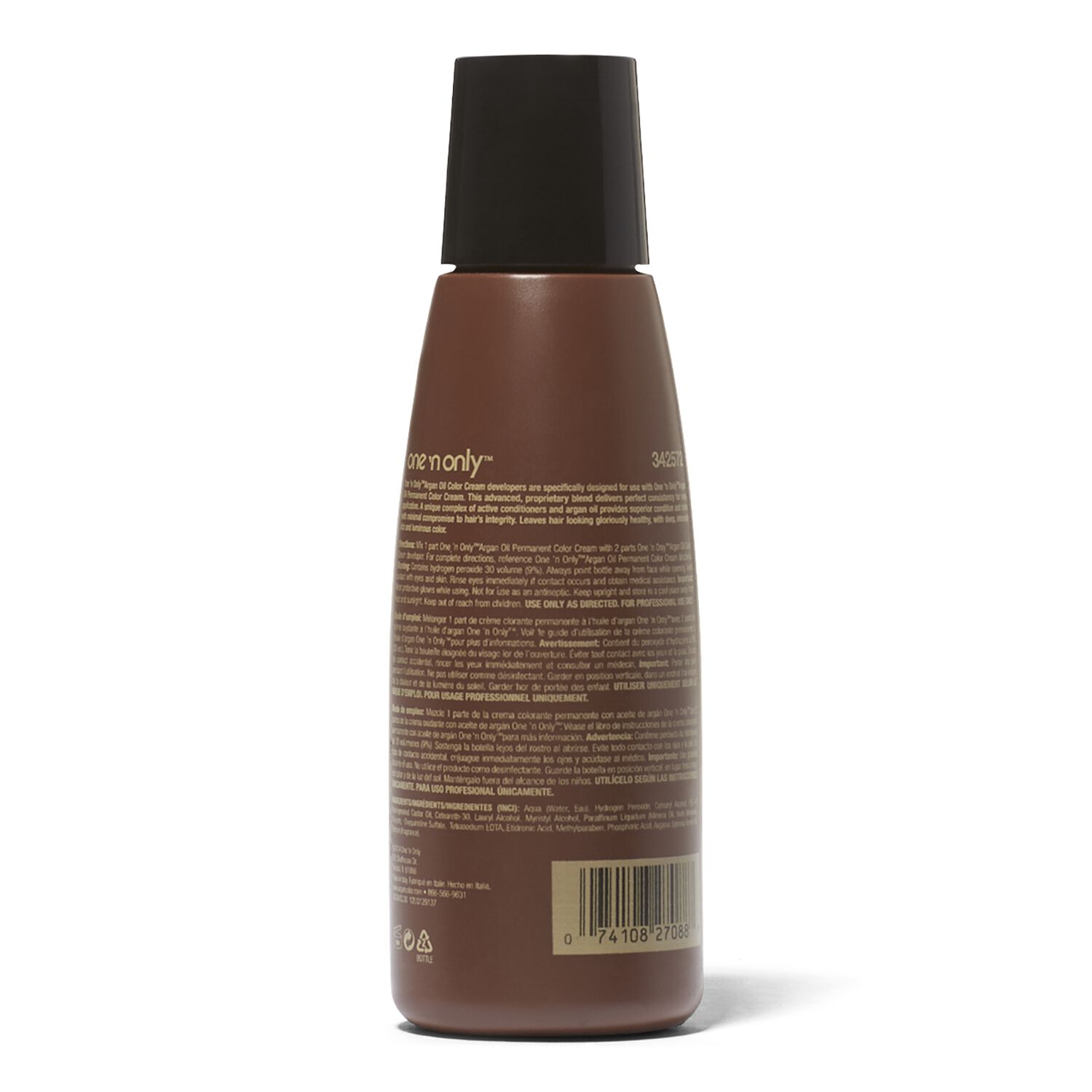 One 'n Only Argan Oil Hair Color Cream Developer 30 Volume