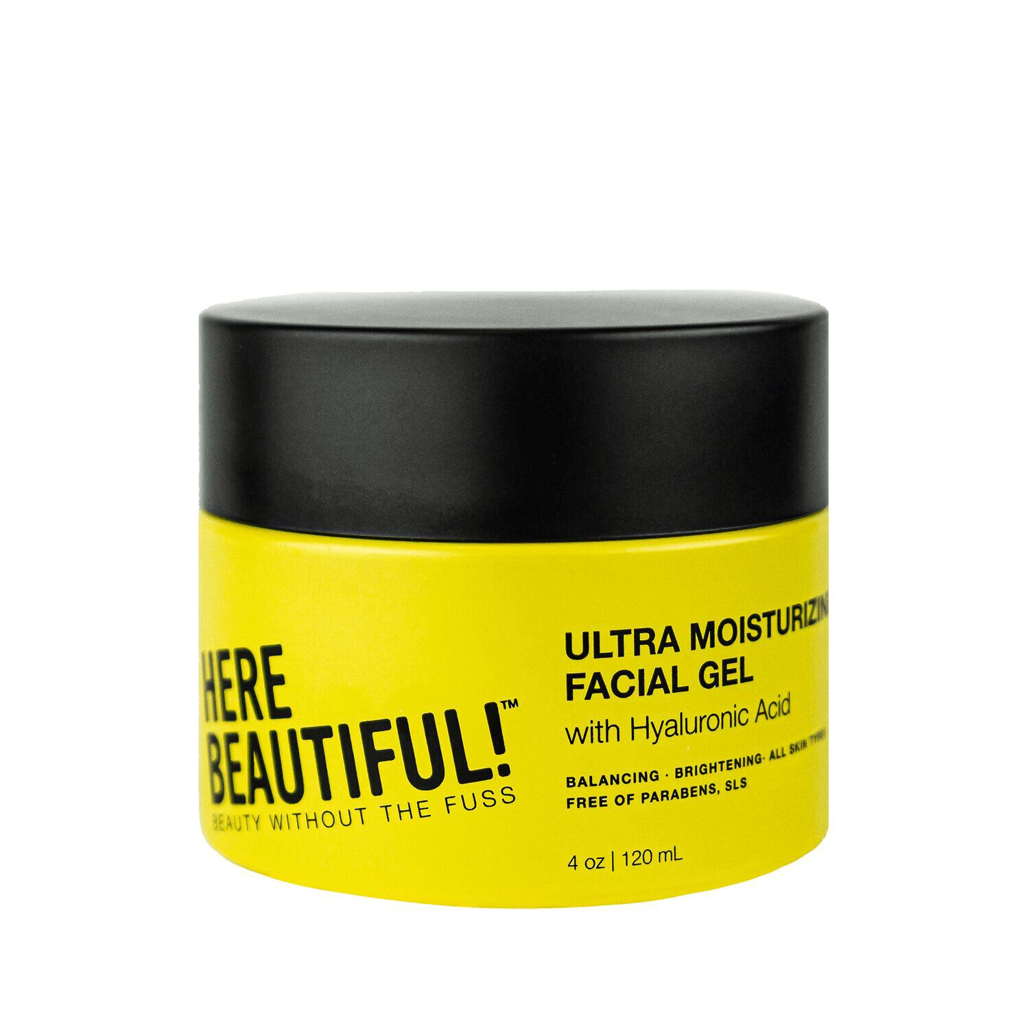 Here Beautiful! Ultra Moisturizing Facial Gel with Hyaluronic Acid