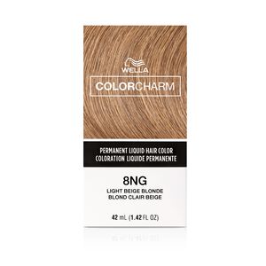 8NG Light Beige Blonde Permanent Liquid Hair Color
