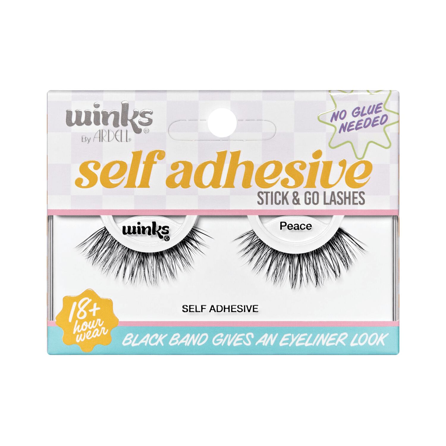 Ardell Winks Self Adhesive Lashes Peace False Eyelashes Sally Beauty