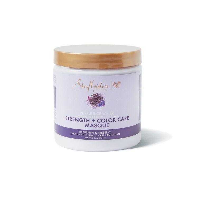 Shea Moisture Strength Color Care Masque By Purple Rice Water Conditioner Sally Beauty