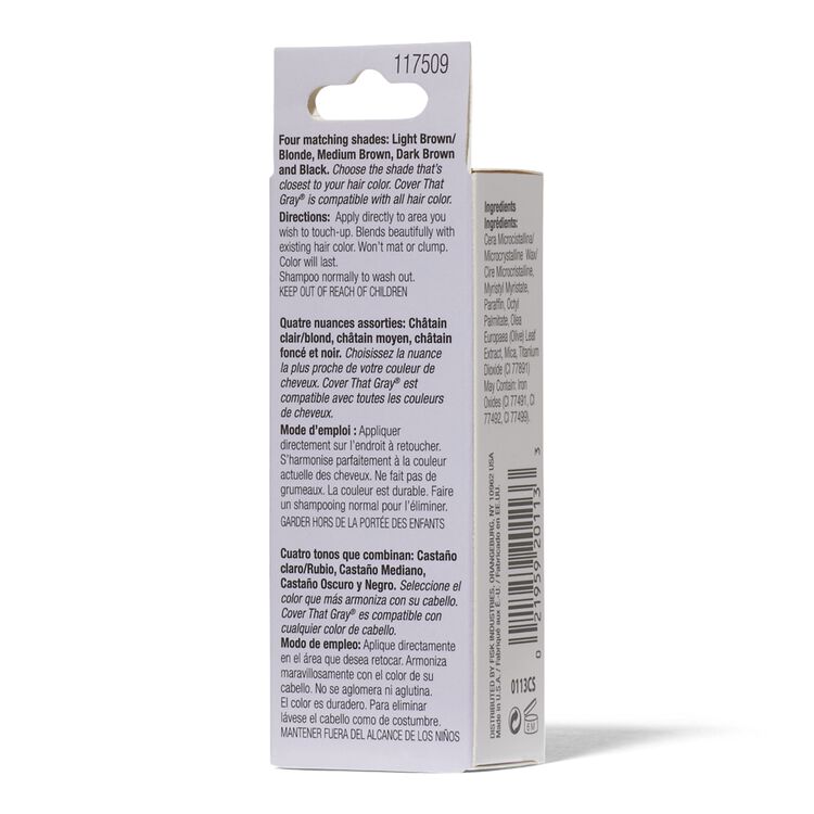 Black Temporary Color Touch Up Stick